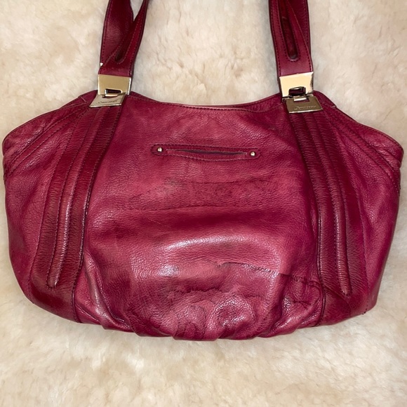 Leather B Makowsky shoulder bag - Picture 9 of 9